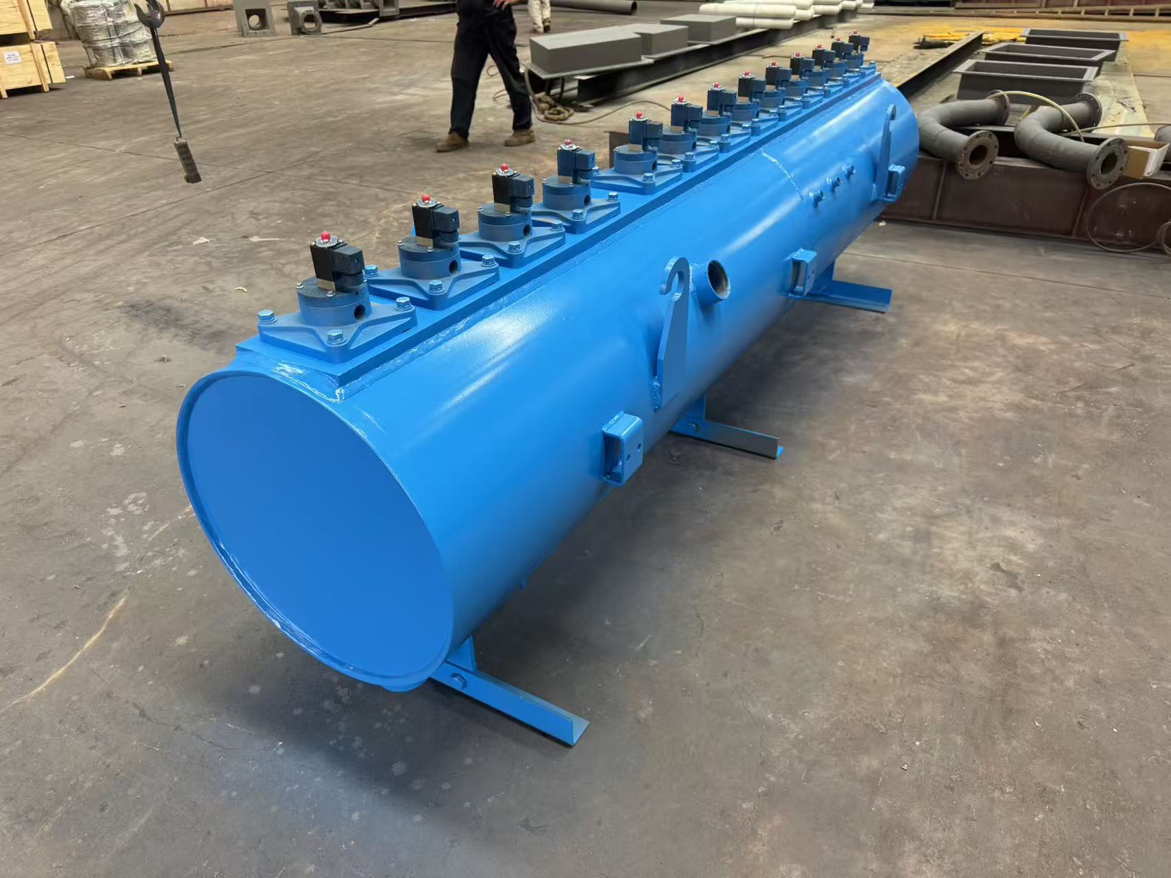 Réservoir d'air personnalisé pour la vanne à impulsions Alstom Optipow 135