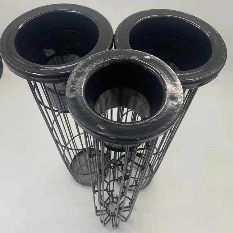 Cage du sac à filtre en acier